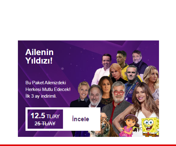 Digiturk Ailenin Yıldızı