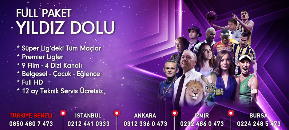 Digiturk Yıldız Dolu Full Paket